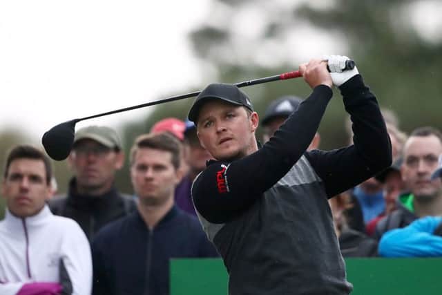 Eddie Pepperell during day one at Walton Heath. Picture: John Walton/PA Wire