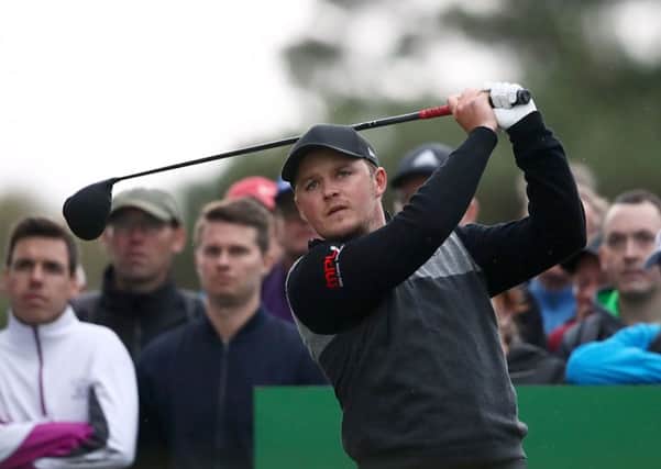 Eddie Pepperell during day one at Walton Heath. Picture: John Walton/PA Wire