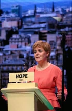 Nicola Sturgeon. Picture: Jane Barlow/PA Wire
