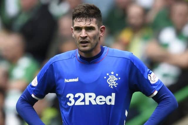Rangers striker Kyle Lafferty did not travel with Northern Ireland for the Nations League games against Austria and Bosnia and Herzegovina. Picture: Ian Rutherford/PA Wire