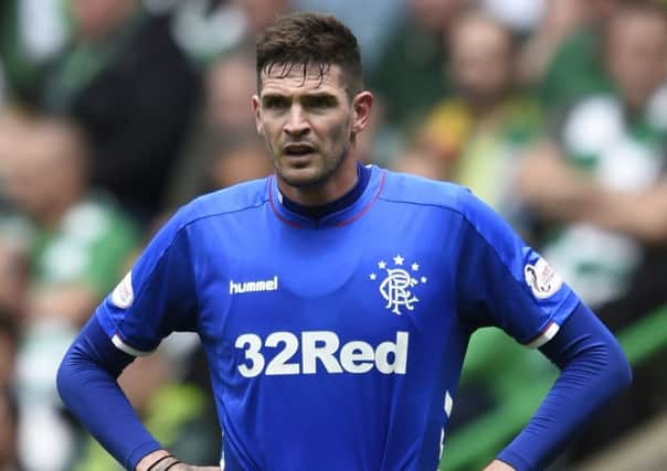 Rangers striker Kyle Lafferty did not travel with Northern Ireland for the Nations League games against Austria and Bosnia and Herzegovina. Picture: Ian Rutherford/PA Wire