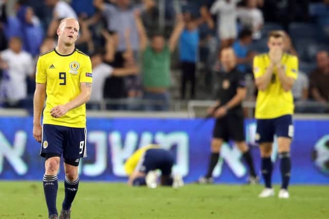 Scotland were embarrassed and embarrassing in Israel. Picture: Adam Davy/PA Wire