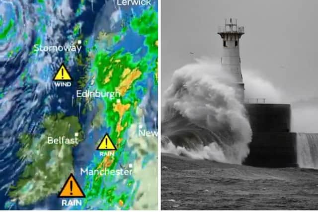Storm Callum is set to hit Scotland. Picture: Met Office/TSPL
