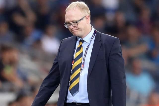 Scotland manager Alex McLeish. Picture: PA