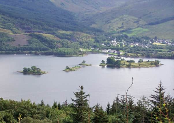 Eilean Munde (to the far right) was a clan burial place in Glencoe for hundreds of years. PIC: www.geograph.org.uk