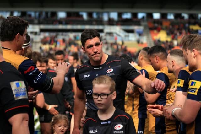 Kelly Brown played for both Glasgow and Saracens. Now his loyalties lie with Sarries. Picture: SNS