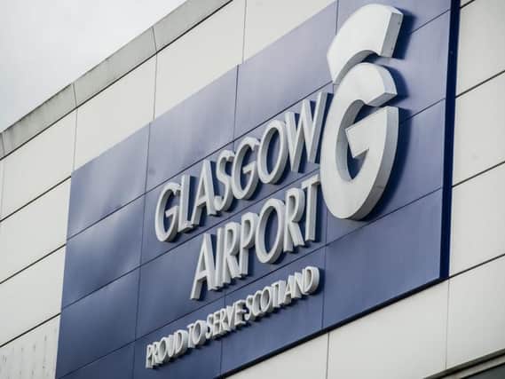 Glasgow Airport.