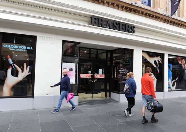 Mike Ashley of Sports Direct, below, plans to transform House of Fraser in Glagow  into the Harrods of the North selling brands like Hermes, Prada and Gucci. Picture: John Devlin