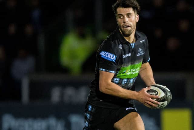 Adam Hastings in action for Glasgow Warriors. Picture: Ross Parker/SNS/SRU