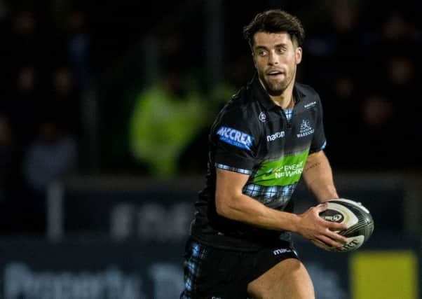 Adam Hastings in action for Glasgow Warriors. Picture: Ross Parker/SNS/SRU