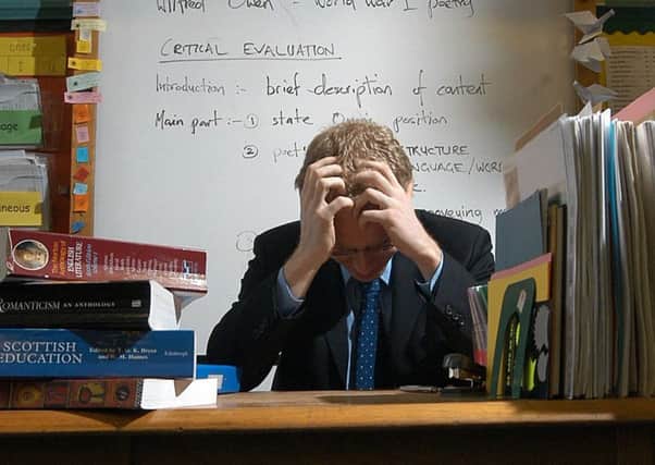 Over 230,000 work days were lost between 2015/16 and 2017/18 as a result of stress. Picture: TSPL