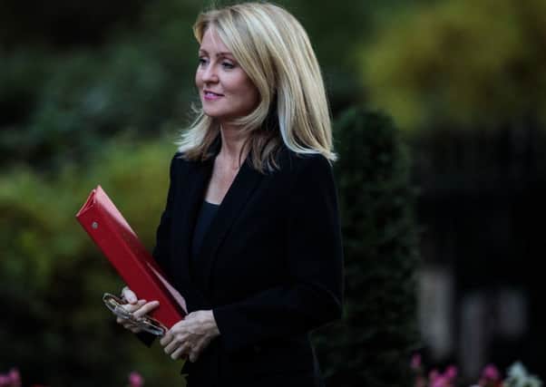 Twenty-two charities have been gagged from criticising Esther McVey over Universal Credit . Picture: Jack Taylor/Getty