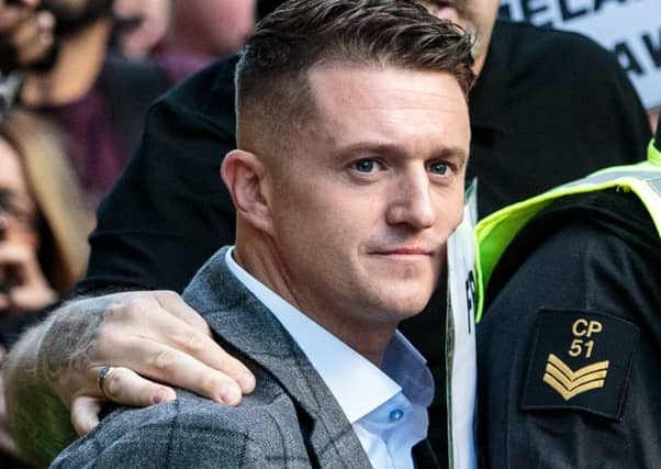 Tommy Robinson was co-founder of the far-right English Defence League. Picture: Jack Taylor/Getty