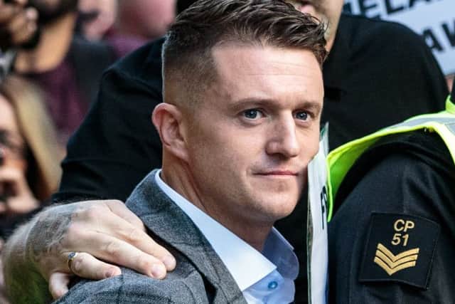 Tommy Robinson was co-founder of the far-right English Defence League. Picture: Jack Taylor/Getty