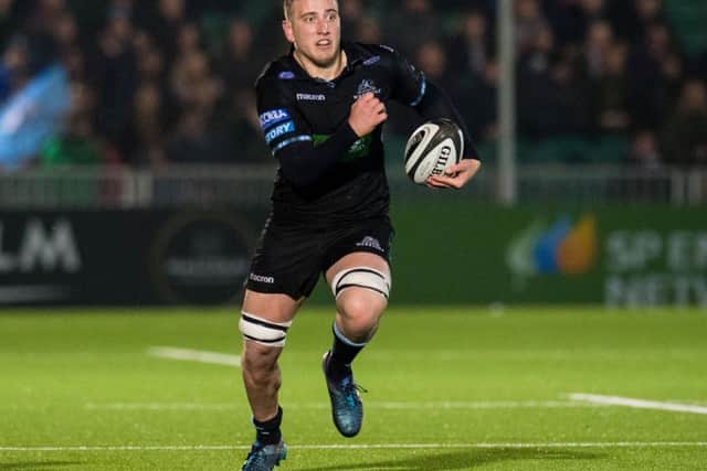 Matt Fagerson says it will be an awesome challenge today to face Billy Vunipola. Picture: SNS/SRU