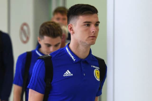 Kieran Tierney has dropped out of the Scotland squad. Picture: SNS