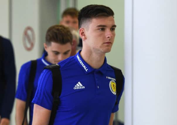 Kieran Tierney has dropped out of the Scotland squad. Picture: SNS