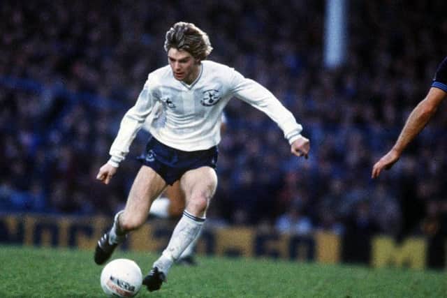 Ally Dick in action for Tottenham. Pic: REX