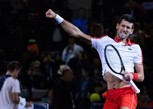 Novak Djokovic met little resistance on his way to winning his fourth Shanghai Masters title. Picture: AFP/Getty