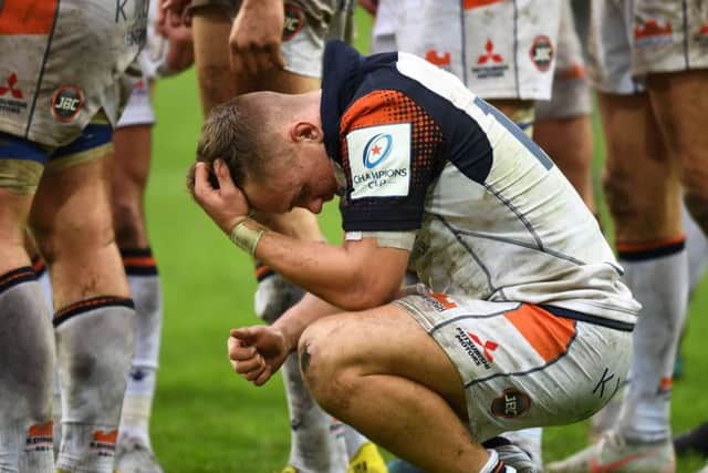 Darcy Graham reflects on what might have been for Edinburgh who produced an impressive second-half display but still came up short against hosts Montpellier. Picture: SNS/SRU