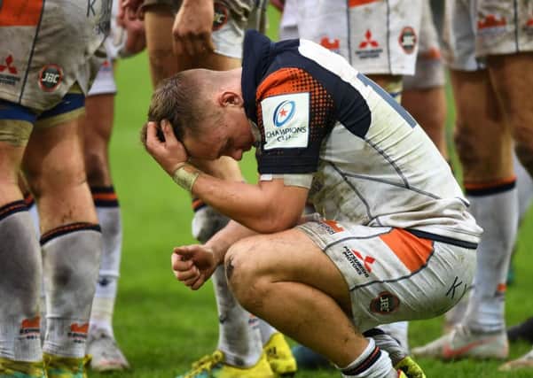 Darcy Graham reflects on what might have been for Edinburgh who produced an impressive second-half display but still came up short against hosts Montpellier. Picture: SNS/SRU