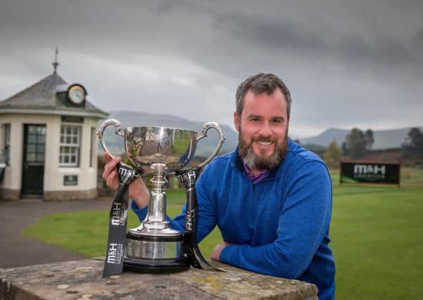 Chris Kelly won his third Scottish PGA Championship by six strokes last year. Picture: Kenny Smith.