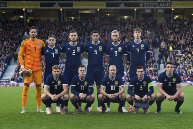 Marks out of ten for all Scotland players. Picture: SNS Group