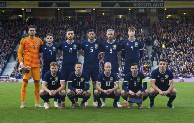 Marks out of ten for all Scotland players. Picture: SNS Group