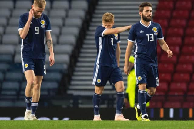 Scotland have been left to reflect on another defeat.