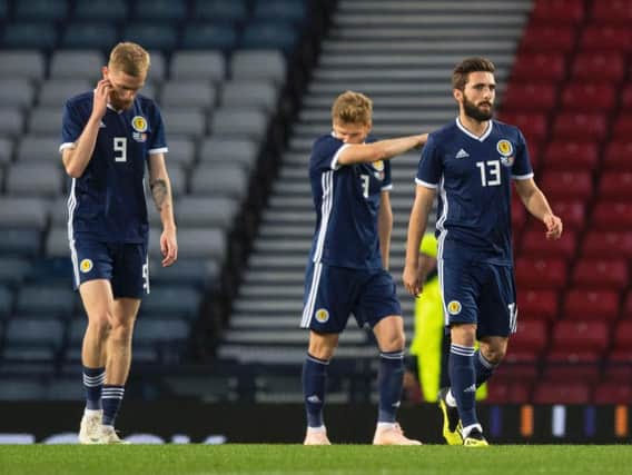 Scotland have been left to reflect on another defeat.
