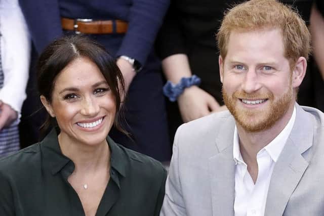 Meghan Markle and Prince Harry. Picture: Getty