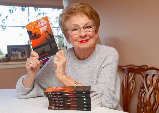 Angela Grant, of Eskbank, who has written her first novel at the age of 75. 15/10/18