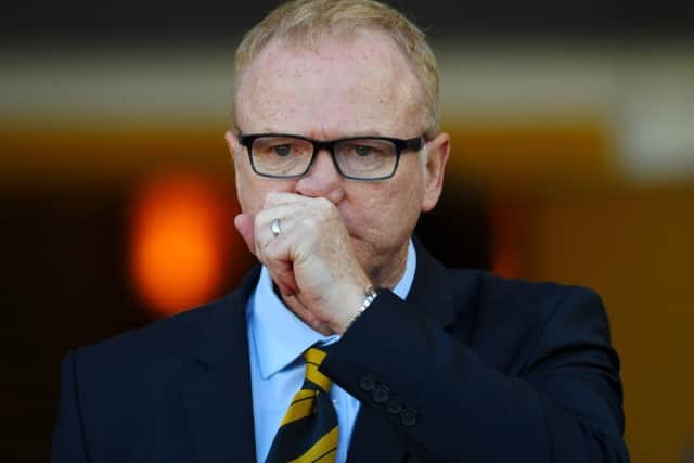 Scotland head coach Alex McLeish. Picture: SNS