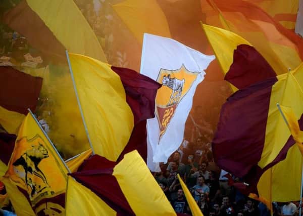 Roma have backed junior Scottish side St Anthony's. Picture: FILIPPO MONTEFORTE/AFP/Getty