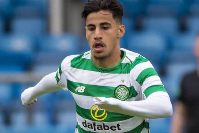 Daniel Arzani is yet to feature for Celtic's first team, having been restricted to appearances for the Hoops' reserve XI. Picture: SNS Group