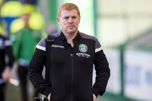 Hibs manager Neil Lennon. Picture: SNS