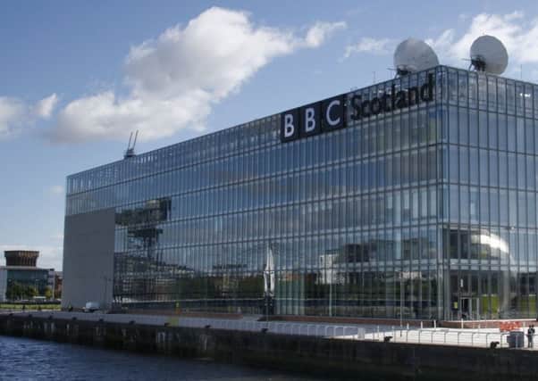 BBC Scotland headquarters at Pacific Quay in Glasgow