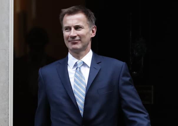 Foreign Secretary Jeremy Hunt and his G7 counterparts have said they are very troubled by the disappearance of Saudi journalist Jamal Khashoggi. Picture; AP