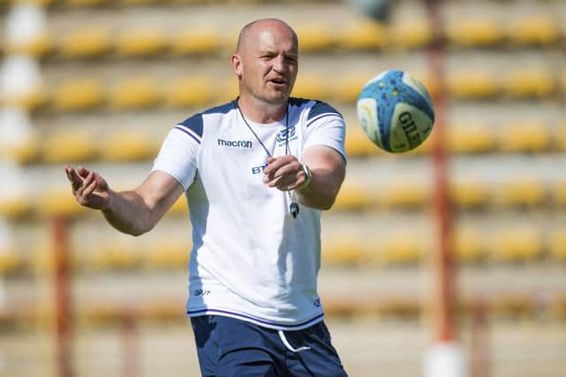 Gregor Townsend has named a 40-man squad for the Autumn Test series. Picture: SNS Group