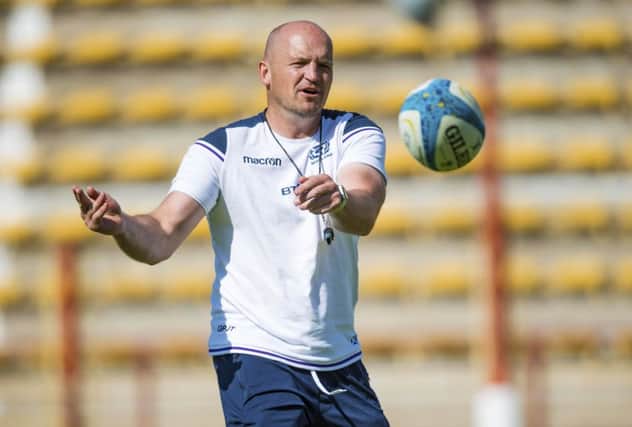 Gregor Townsend has named a 40-man squad for the Autumn Test series. Picture: SNS Group