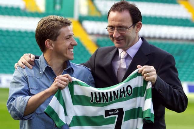 Juninho has questioned Martin O'Neill's decision to sign him. Picture: SNS/Alan Harvey