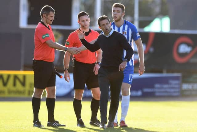 Neil McCann's last game in charge at Dundee was a 2-1 defeat to Kilmarnock. Picture: SNS/Craig Williamson