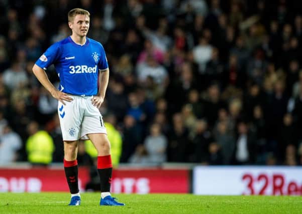 Jordan Rossiter has made just 12 appearances for Rangers since joining in the summer of 2016. Picture: SNS Group