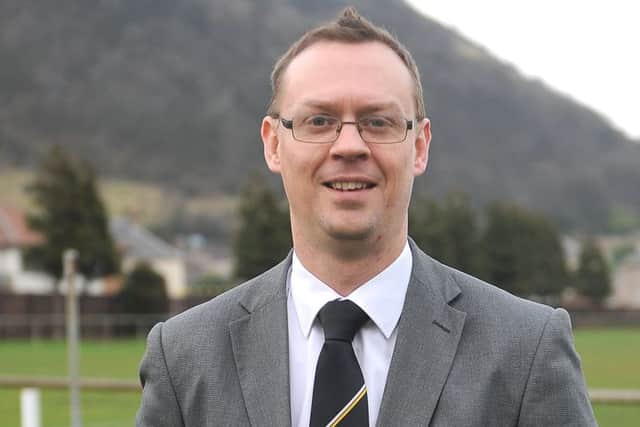 Berwick first team coach Myles Allan