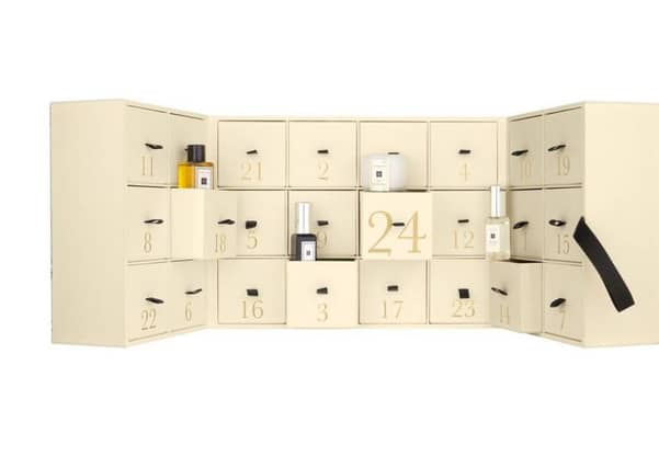 Picture: Jo Malone's sell-out calendar is back for 2018.