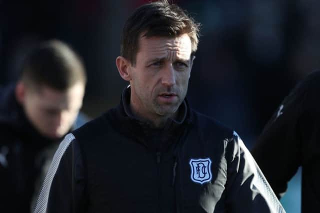 Neil McCann lost his job as Dundee manager and was replaced by Jim McIntyre. Picture; Andrew Milligan/PA Wire