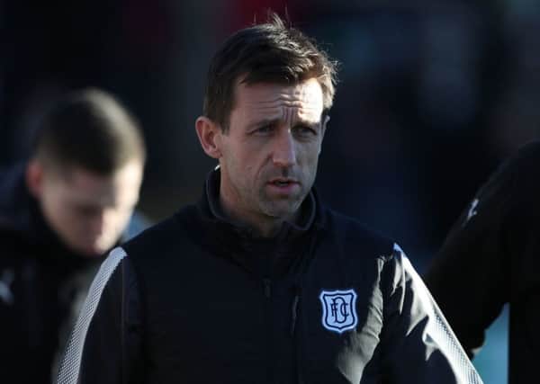 Neil McCann lost his job as Dundee manager and was replaced by Jim McIntyre. Picture; Andrew Milligan/PA Wire