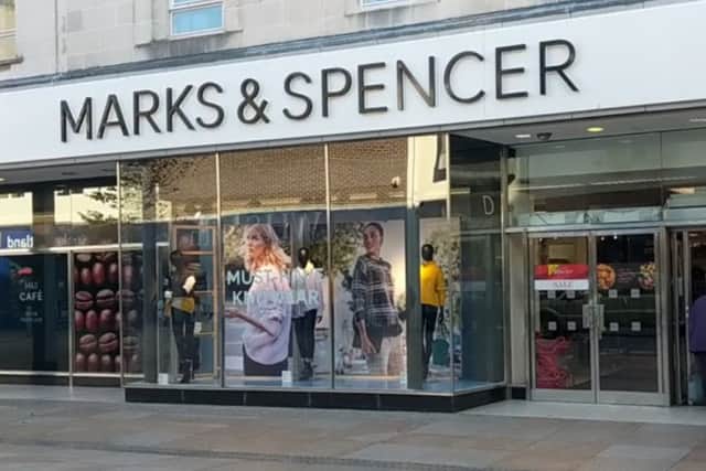 Call to demolish the M&S store on Kirkcaldy High Street.
