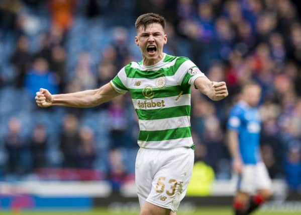 Celtic's Kieran Tierney. Picture: SNS/Craig Williamson
