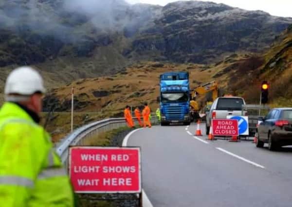 The A83 has reopened